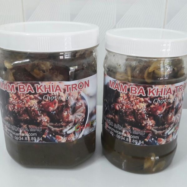 Mắm ba khía Cà Mau