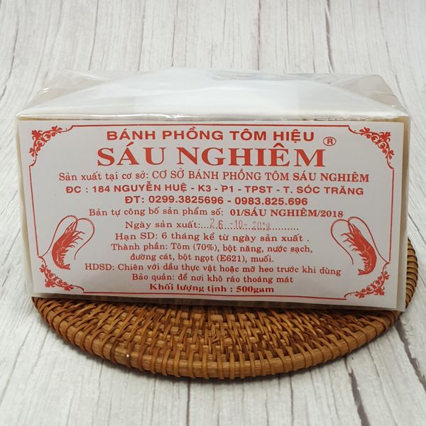 Bánh phồng tôm Sáu Nghiêm